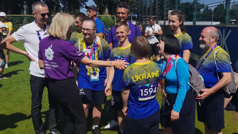 Президентка Special Olympics зустрілась з делегацією України на Всесвітніх іграх