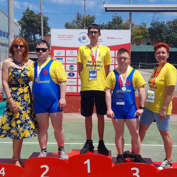 Українські пауерліфтери на Special Olympics Hellas National Games “Loutraki 2024”