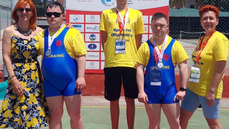 Українські пауерліфтери на Special Olympics Hellas National Games “Loutraki 2024”